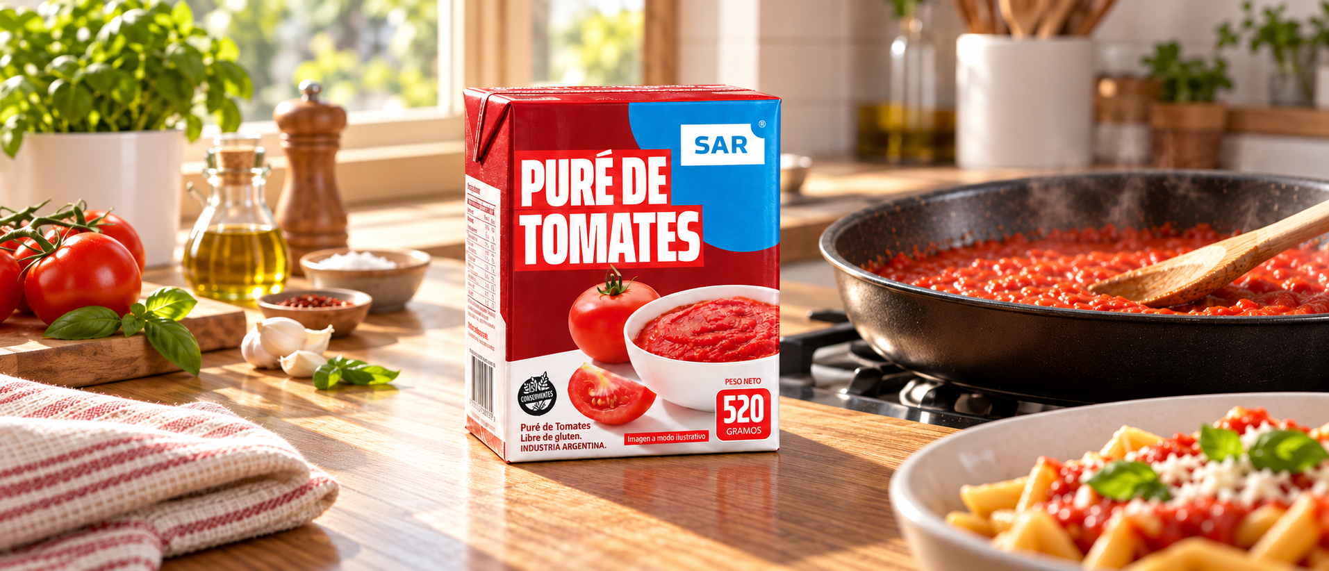 PURÉ de Tomates SAR