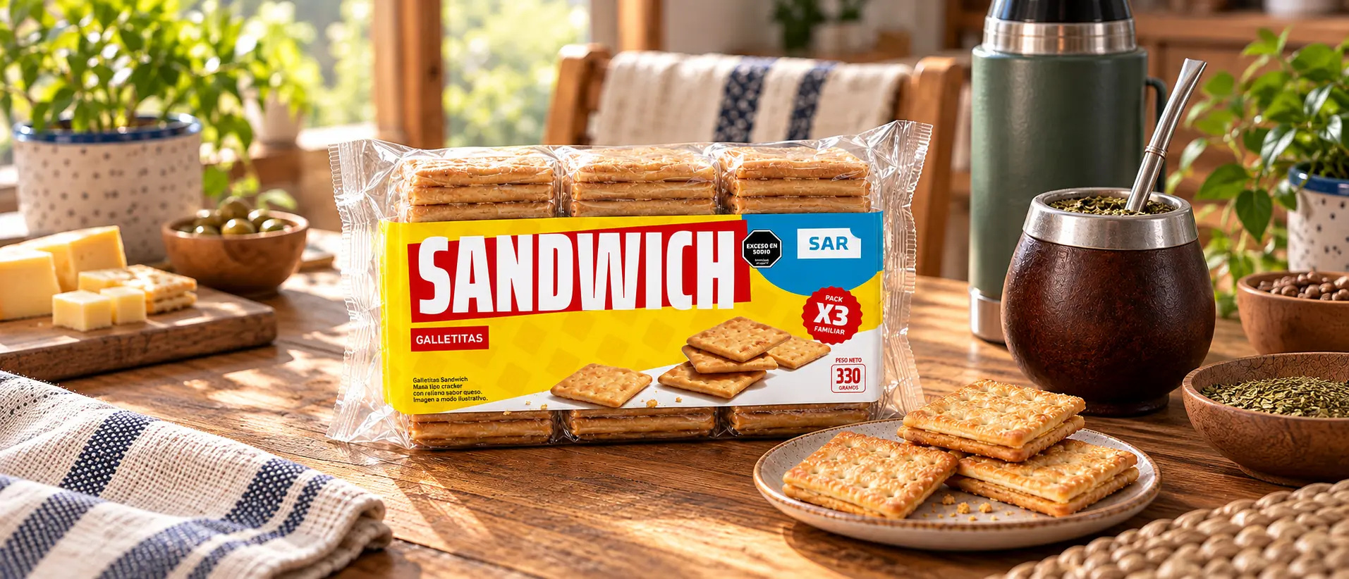 Galletitas Sandwich SAR